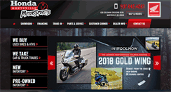 Desktop Screenshot of hondamotorsports.net